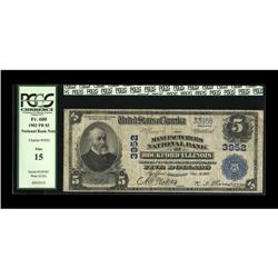 Rockford, IL - $5 1902 Plain Back Fr. 600 The Manufactu Rockford, IL