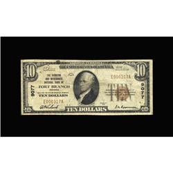 Fort Branch, IN - $10 1929 Ty. 1 The Farmers & Merchant Fort Branch, IN