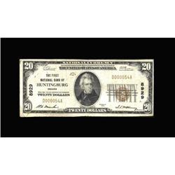 Huntingburg, IN - $20 1929 Ty. 1 The First NB Ch. # 892 Huntingburg, IN