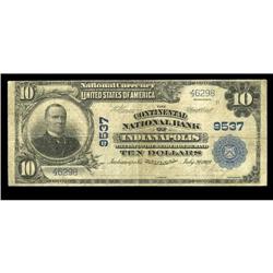 Indianapolis, IN - $10 1902 Plain Back Fr. 626 The Cont Indianapolis, IN