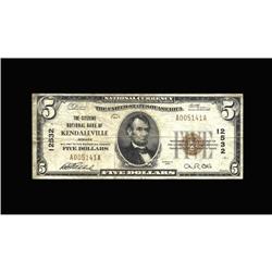 Kendallville, IN - $5 1929 Ty. 1 The Citizens NB Ch. # Kendallville, IN