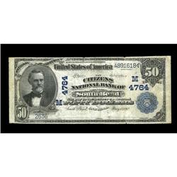South Bend, IN - $50 1902 Date Back Fr. 671 The Citizen South Bend, IN