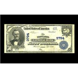 Howard, KS - $50 1902 Plain Back Fr. 677 The Howard NB Howard, KS