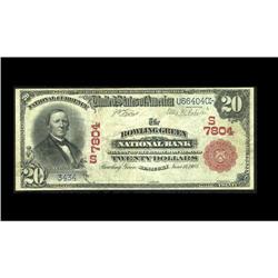 Bowling Green, KY - $20 1902 Red Seal Fr. 639 The Bowli Bowling Green, KY