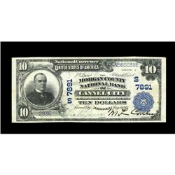 Cannel City, KY - $10 1902 Plain Back Fr. 625 The Morga Cannel City, KY