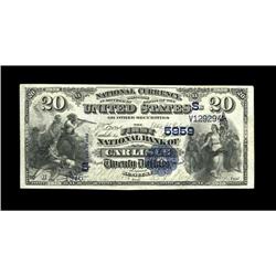 Carlisle, KY - $20 1882 Value Back Fr. 581 The First NB Carlisle, KY