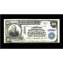 Harlan, KY - $10 1902 Plain Back The Citizens NB Harlan, KY