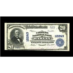 Harlan, KY - $20 1902 Plain Back Fr. 635 The Citizens N Harlan, KY