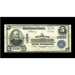 Harlan, KY - $5 1902 Plain Back Fr. 609 The Harlan NB C Harlan, KY