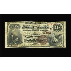 Hartford, KY - $10 1882 Brown Back Fr. 490 The First NB Hartford, KY