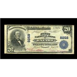 Hazard, KY - $20 1902 Plain Back Fr. 651 The First NB C Hazard, KY