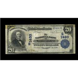 Lancaster, KY - $20 1902 Plain Back Fr. 650 The NB Lancaster, KY