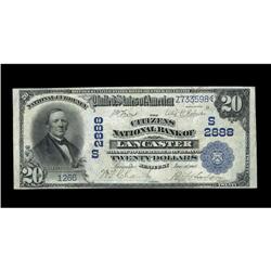 Lancaster, KY - $20 1902 Date Back Fr. 642 The Citizens Lancaster, KY