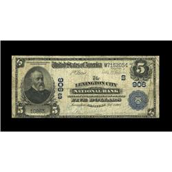 Lexington, KY - $5 1902 Date Back The Lexington City NB Lexington, KY
