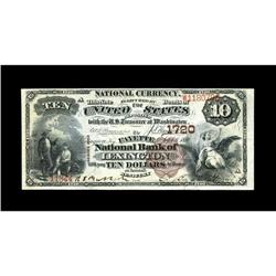 Lexington, KY - $10 1882 Brown Back Fr. 484 The Fayette Lexington, KY