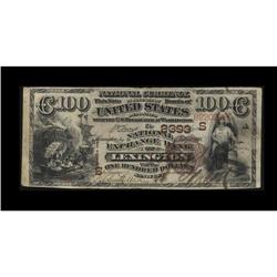 Lexington, KY - $100 1882 Brown Back Fr. 530 The Nation Lexington, KY