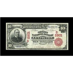 Lexington, KY - $10 1902 Red Seal Fr. 613 The Second NB Lexington, KY