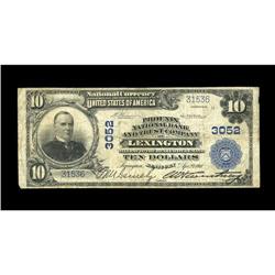 Lexington, KY - $10 1902 Plain Back The Phoenix NB & TC Lexington, KY