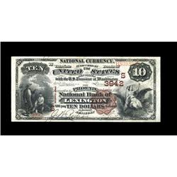 Lexington, KY - $10 1882 Brown Back Fr. 483 The Phoenix Lexington, KY