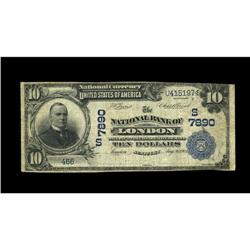London, KY - $10 1902 Date Back Fr. 617 The NB of Londo London, KY