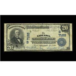 Louisa, KY - $20 1902 Plain Back Fr. 650 The Louisa NB Louisa, KY