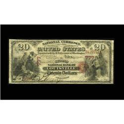 Louisville, KY - $20 Original Fr. 427 The Second NB Ch. Louisville, KY