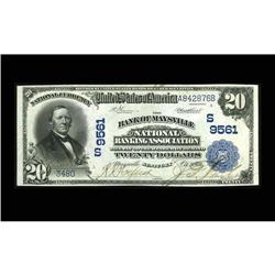 Maysville, KY - $20 1902 Date Back Fr. 644 The Bank of Maysville, KY
