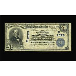 Newport, KY - $20 1902 Plain Back Fr. 650 The German NB Newport, KY