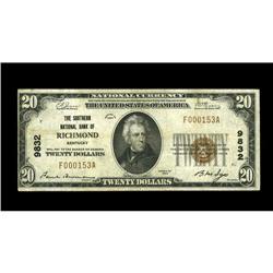 Richmond, KY - $20 1929 Ty. 1 The Southern NB Richmond, KY
