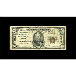 Shreveport, LA - $50 1929 Ty. 1 The Commercial NB Ch. # Shreveport, LA