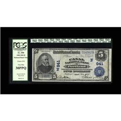 Portland, ME - $5 1902 Date Back Fr. 590 The Canal NB Portland, ME