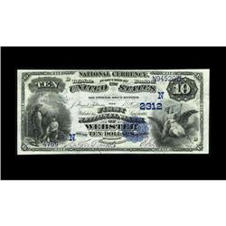 Webster, MA - $10 1882 Date Back Fr. 542 The First NB Webster, MA