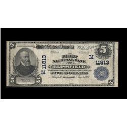 Blissfield, MI - $5 1902 Plain Back Fr. 607 The First N Blissfield, MI