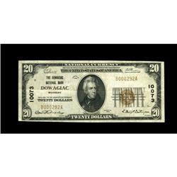 Dowagiac, MI - $20 1929 Ty. 1 The Dowagiac NB Ch. # 100 Dowagiac, MI