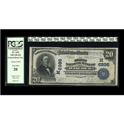 Hancock, MN - $20 1902 Date Back Fr. 642 The First NB Hancock, MN