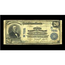 Lamberton, MN - $20 1902 Plain Back Fr. 650 The First N Lamberton, MN