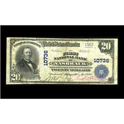 Nashwauk, MN - $20 1902 Plain Back Fr. 657 The First NB Nashwauk, MN