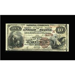 Saint Louis, MO - $10 1882 BB The NB of Commerce Saint Louis, MO