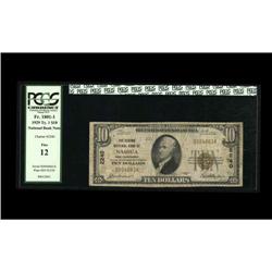 Nashua, NH - $10 1929 Ty. 1 The Second NB Ch. # 2240 Nashua, NH