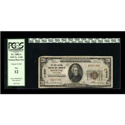 Roebling, NJ - $20 1929 Ty. 1 The First NB&TC Roebling, NJ