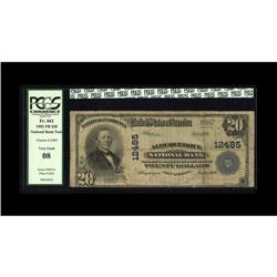 Albuquerque, NM - $20 1902 Plain Back Albuquerque NB Albuquerque, NM