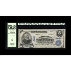 Albuquerque, NM - $5 1902 Plain Back Albuquerque NT&SB Albuquerque, NM