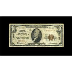 Albuquerque, NM - $10 1929 Ty. 1 Albuquerque NT & SB Ch Albuquerque, NM