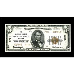 Far Rockaway, NY - $5 1929 Ty. 2 The NB of Far Rockaway Far Rockaway, NY