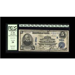 Durham, NC - $5 1902 Plain Back Fr. 600 The First NB C Durham, NC