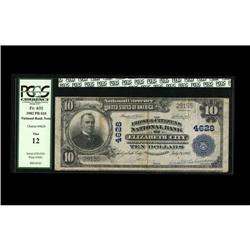 Elizabeth City, NC - $10 1902 PB The First & Citizens Elizabeth City, NC