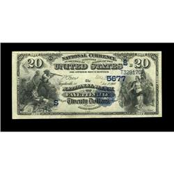 Fayetteville, NC - $20 1882 Date Back Fr. 555 The NB C Fayetteville, NC