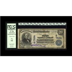 Henderson, NC - $20 1902 Plain Back The First NB Henderson, NC