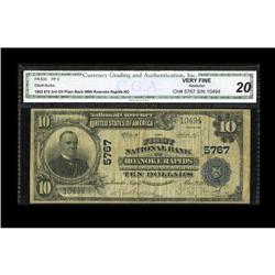 Weldon, NC - $10 1902 Plain Back Fr. 633 The First NB Weldon, NC