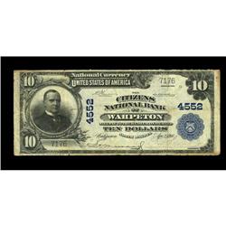 Wahpeton, ND - $10 1902 Plain Back The Citizens NB Wahpeton, ND